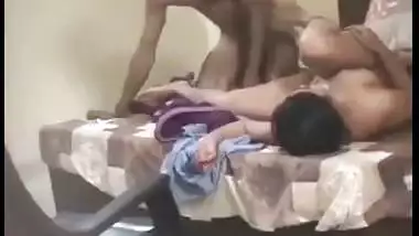 Cuckold husband watches his cheating wife fucking