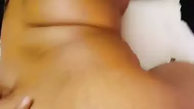 Desi GF sucking big dick and doggy sex MMS