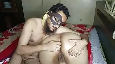 I Am Enjoy With Vibrator.my Husband Put In My Ass ,ass Oil Massage - Booty Ass