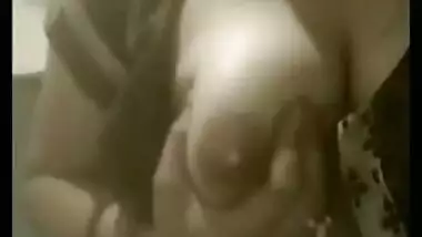 Beautiful Desi bhabhi showing Lovely boobs